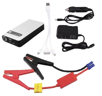 12V portatile Jump Starter con torcia a LED e monitor di pressione pneumatica