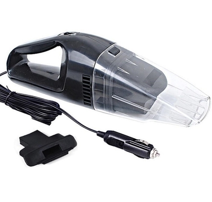 aspirapolvere tenuto in mano portatile dell'automobile del nero di CC 12v con la certificazione del CE