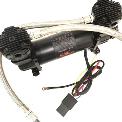 Compressore di sospensione d'aria per auto a doppio cilindro per veicoli pesanti