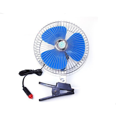 Ventole di raffreddamento automobilistiche blu e d'argento/metallo e fan elettrico di plastica del radiatore
