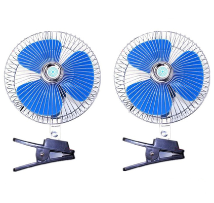 Un buon prezzo. Ventole di raffreddamento automobilistiche blu e d'argento/metallo e fan elettrico di plastica del radiatore in linea