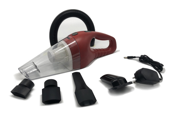 Aspirapolveri rossi della batteria dell'ABS/spazzole interne dell'aspirapolvere dell'automobile due