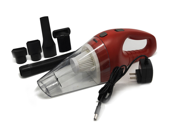 Aspirapolveri rossi della batteria dell'ABS/spazzole interne dell'aspirapolvere dell'automobile due