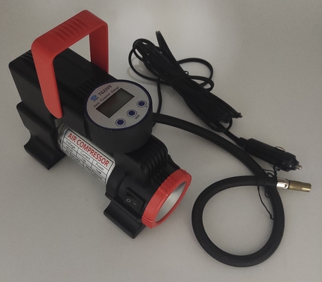 DC12V LED Compressore d'aria per auto portatile a metallo con indicatore digitale