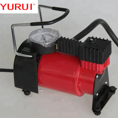 Pompa monocilindrica per pneumatici mini DC12v Compressore d'aria metallico Inflatore di pneumatici per autocarri