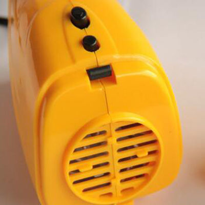 Aspirapolvere portatile in plastica con adattatore