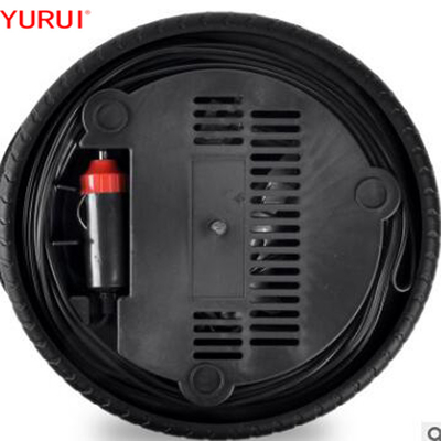 Compressore d'aria elettrico in plastica ABS per auto DC12V Pompa di gonfiamento pneumatici con accendino