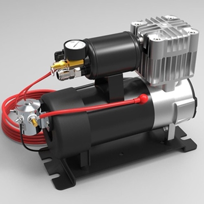 Compressore d'aria per auto in metallo DC12V/24V per gonfiamento dei camion