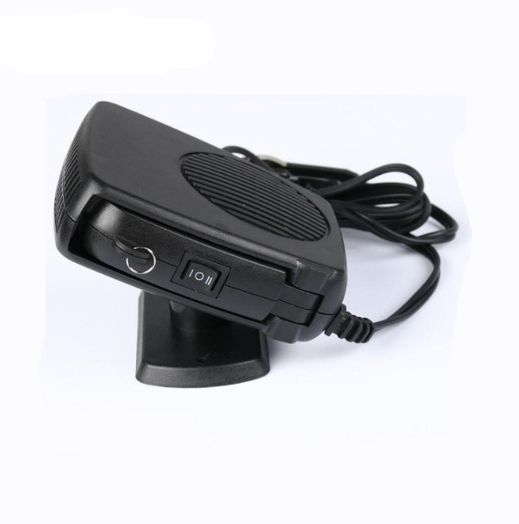 Auto ABS portabile DC12V car fan heater con maniglia per il de-congelamento del finestrino dell'auto