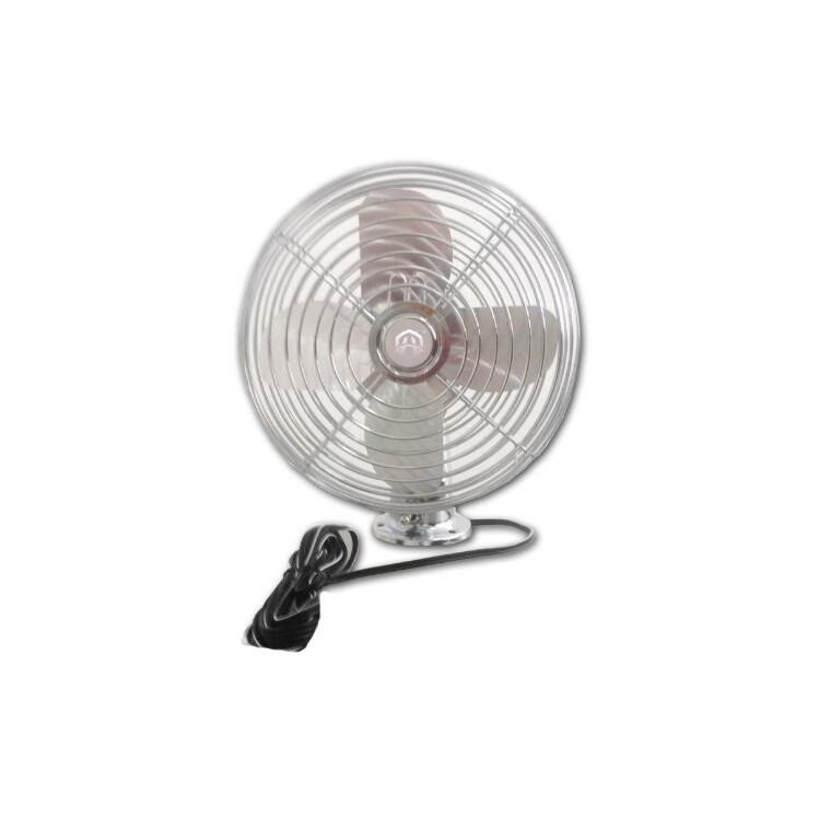 Ventilatore di plastica portatile per auto Per il raffreddamento dell' auto Con accendino di sigarette Vento forte