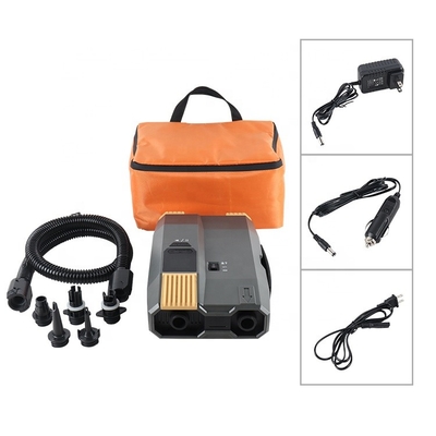 Pompa portatile elettrica a display digitale per paddle board in piedi con tre alimentatori