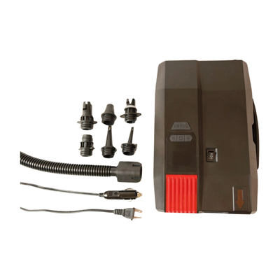 Capacità della batteria 5000mAH SUP Pompa elettrica per ponteggio gonfiabile Kayak Paddle Board 20PSI 12V/110-240V