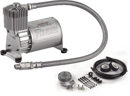 Un buon prezzo. Compressore d'aria resistente automatico d'acciaio del compressore 12V della sospensione dell'aria per il veicolo fuori-bordo in linea