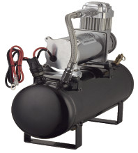 Un buon prezzo. Compressore d'aria resistente con il carro armato 12V una cassa d'aria da 120 - 150 PSI in linea