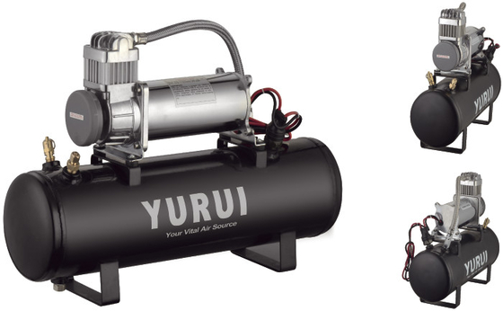 Un buon prezzo. 2,5 cassa d'aria compressa portatile IP67 di gallone 12V con acciaio/Chrome in linea