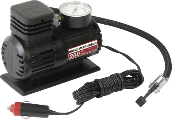 Un buon prezzo. Mini auto in plastica portatile Compressore d'aria DC12v con tappo per sigarette in linea
