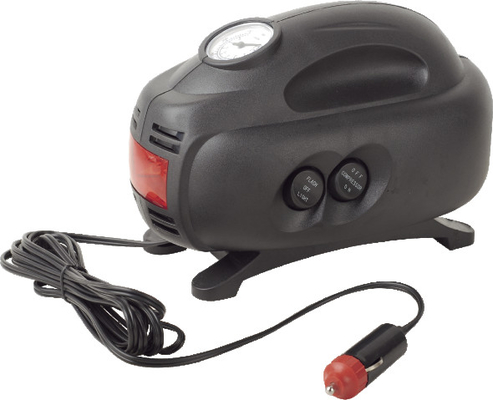 Un buon prezzo. 3 in 1 compressore d'aria portatile di misura 12v di pressione della lampada/compressore d'aria automatico in linea
