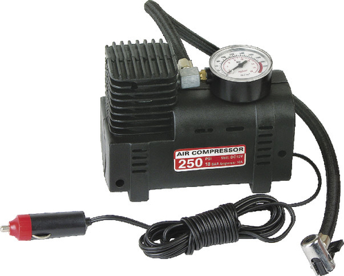 Un buon prezzo. Compressore d'aria di plastica nero dell'automobile di inflazione veloce DC12V per le gomme differenti in linea