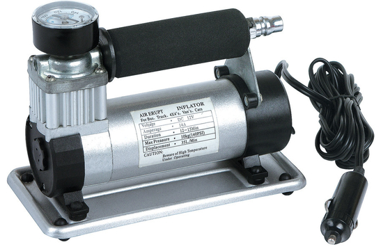 Un buon prezzo. Accendino d'argento di Kit For Car 3M Cord With Cigarette del compressore d'aria del metallo 12V in linea