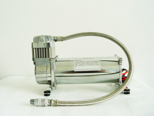 Un buon prezzo. Truck Offroad Metal Air Ride Pneumatico Dc12v Compressore d'aria per auto Air Tool Brake con pompa di sospensione del serbatoio in linea