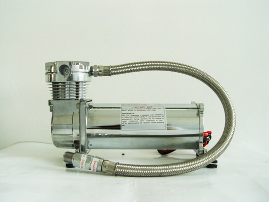 Un buon prezzo. Singolo materiale d'argento e nero di Chrome del compressore della sospensione dell'aria 200psi in linea