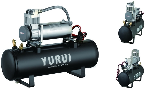 Un buon prezzo. La cassa d'aria compressa portatile durevole resistente per le automobili digiuna il nero di inflazione in linea