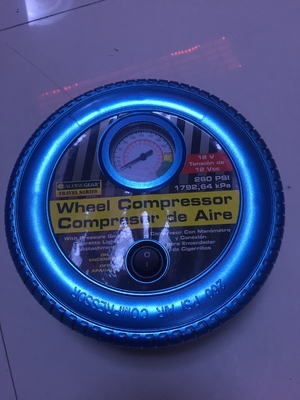 Un buon prezzo. La gomma blu reale ha modellato la pompa di Tiro dell'automobile elettrica, compressore d'aria della gomma con il tubo flessibile di 59cm in linea