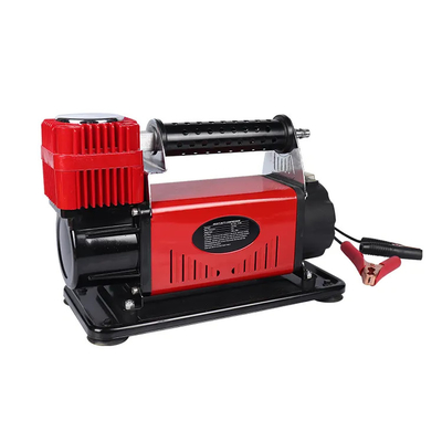 Un buon prezzo. Compressore d'aria per auto DC12V a metallo pesante con manometro di pressione pneumatico auto gonfiatore d'aria Compressore d'aria monocilindrico in linea