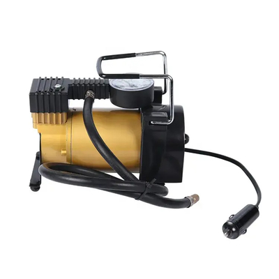Compressore d'aria in metallo portatile DC12v pneumatico monocilindrico pompa gonfiabile pneumatico auto gonfiabile veloce