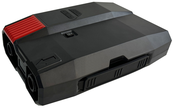 La pompa elettrica SUP più veloce 12V e la linea di alimentazione AC gonfiano gonfiano come uno squalo fino a 20psi con schermo digitale automatico.