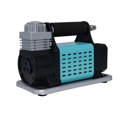 Compressore d'aria per auto portatile in metallo DC12V con manometro metallico