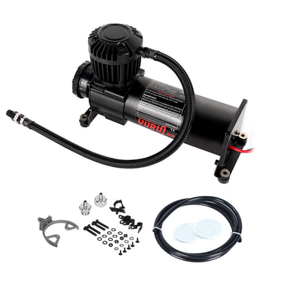 Un buon prezzo. Compressore d'aria per auto pesanti metallo per camion offroad 4x4 alta pressione Compressore d'aria argento pneumatici auto gonfiatori in linea