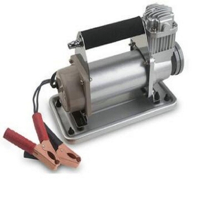 Un buon prezzo. 12 volt senza olio di compressore d'aria, pompa di aria del metallo 150psi con la pinza a coccodrillo in linea