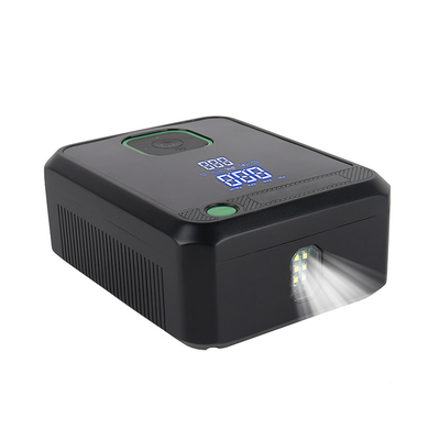 Compressore d'aria per auto ricaricabile 2 in 1 Pompa d'aria per pneumatici elettrici