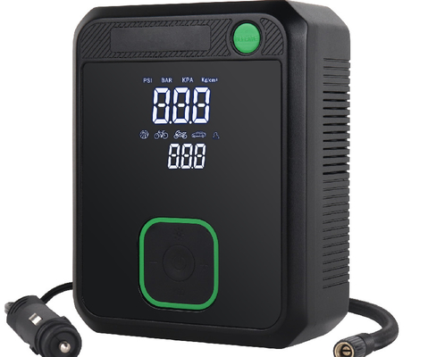 Pompa d'aria elettrica senza fili ricaricabile a cilindro singolo con funzione di deflazionamento di flusso 35L/min