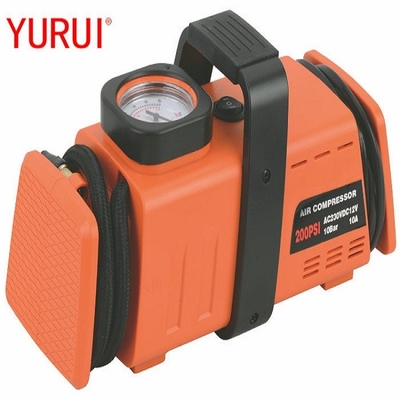 Un buon prezzo. AC110-230v Inflatore portatile per pneumatici DC12v con maniglia in linea