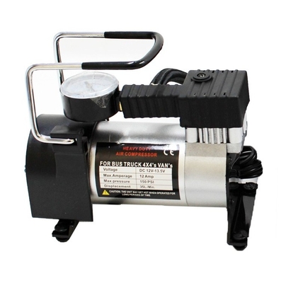 Un buon prezzo. Compressore d'aria automobilistico del metallo da 12 volt con la pompa dello stinco mano/dell'orologio in linea