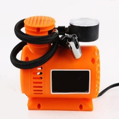 Un buon prezzo. Portatile automatico arancio del compressore d'aria, pompa di aria di plastica 250psi per le gomme di automobile in linea