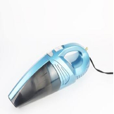 Un buon prezzo. Aspirapolvere blu del veicolo con l'aspirapolvere tenuto in mano del compressore dello strumento 250PSI del segno di omissione in linea