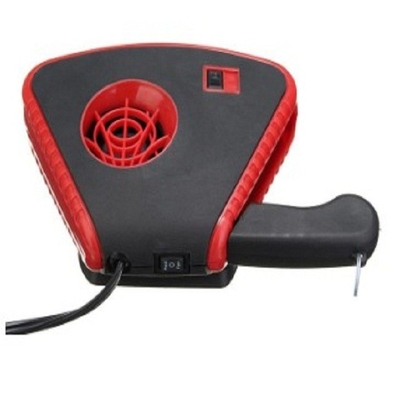 Un buon prezzo. 2 in 1 fan automatico Heater With Light, radiatore ricaricabile tenuto in mano rosso dell'automobile in linea