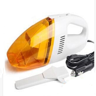 Un buon prezzo. Aspirapolvere tenuto in mano dell'automobile di vuoto automatico arancio Dc12v con il filtro lavabile in linea