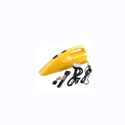 Un buon prezzo. Aspirapolvere portatile giallo dell'automobile con l'accendino 35w - 60w di CC 12v in linea