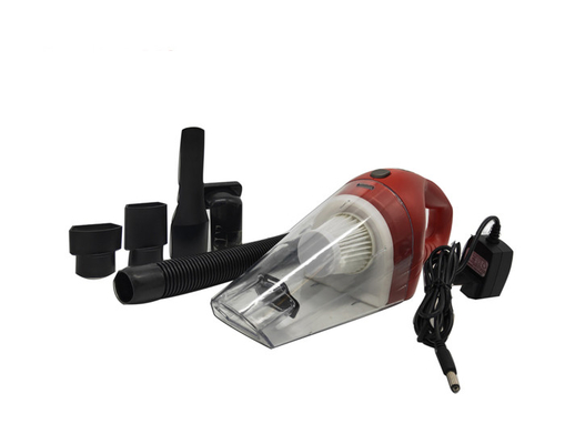 Colore rosso e bianco dell'automobile di Recordless di CC portatile dell'aspirapolvere 12v