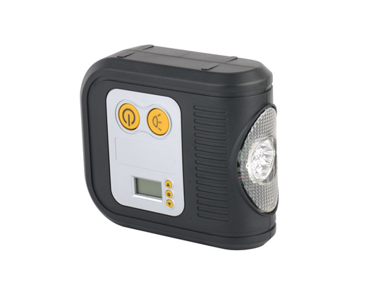 Compressore d'aria per auto portatile a display digitale per gonfiamento pneumatico con luce a LED