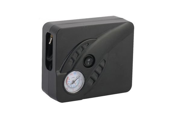 Compressore d'aria DC12V nero con tappo per sigarette