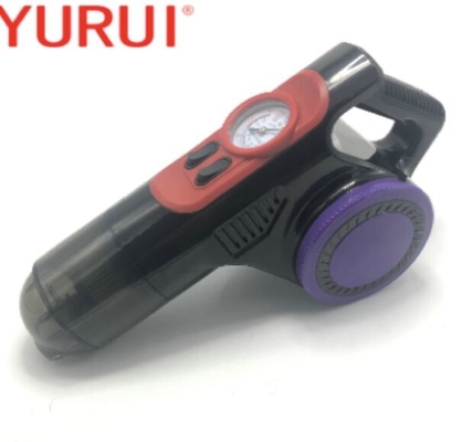 Assorbente di 12V ricaricabile e compressori d'aria Mini portatile con luce a LED 4 in 1 pneumatici gonfiare e pulire