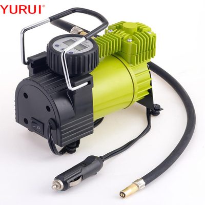 Un buon prezzo. Pompa di gonfiamento per pneumatici per auto a cilindro singolo portatile DC12v con maniglia in linea