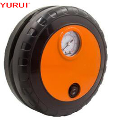 Compressore d'aria elettrico in plastica ABS per auto DC12V Pompa di gonfiamento pneumatici con accendino